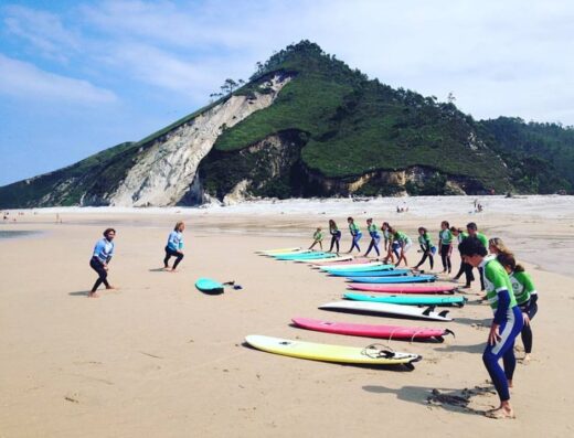 clases de surf asturias