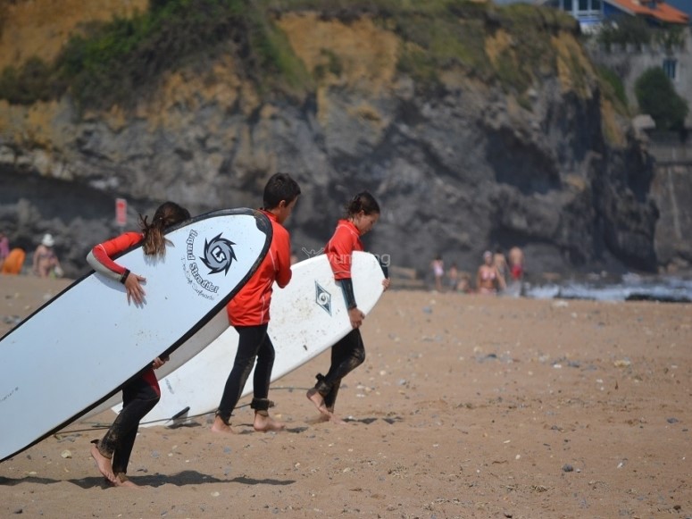 clases de surf asturias