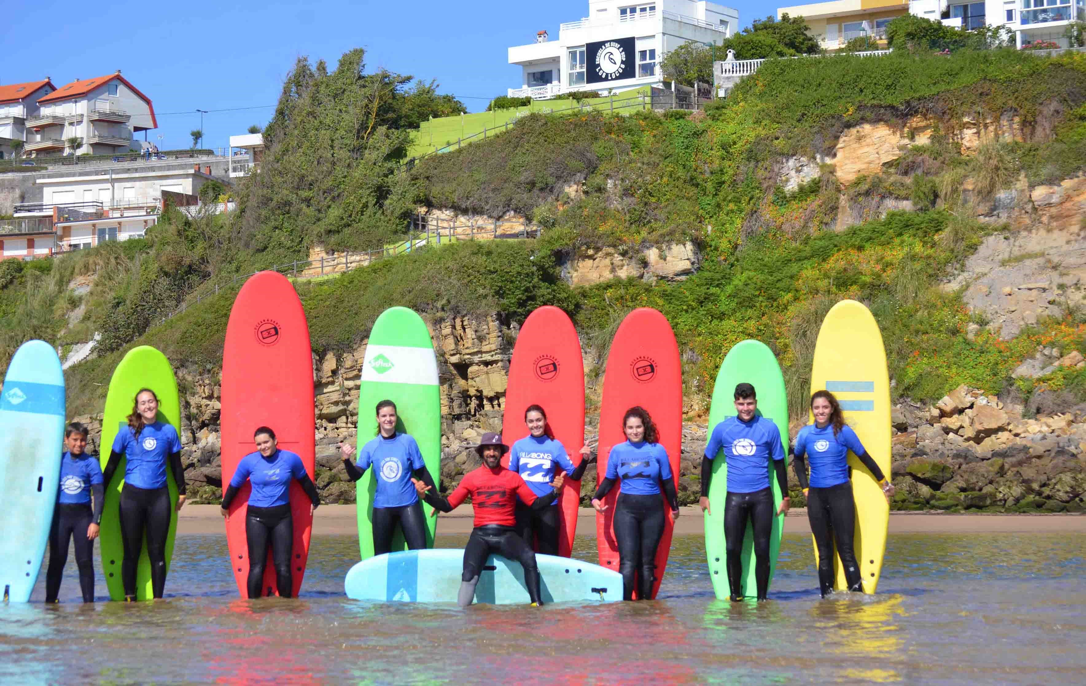 clases de surf sopelana