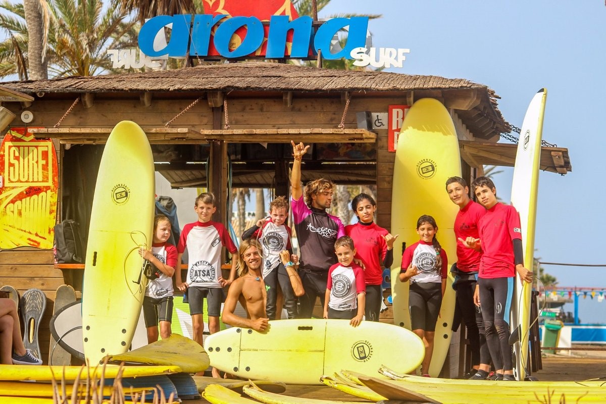 clases de surf tenerife