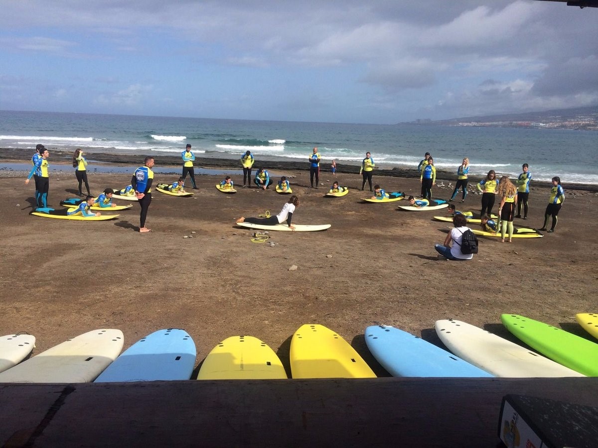 clases de surf tenerife