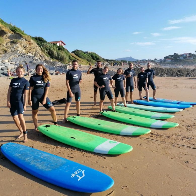 clases de surf pais vasco