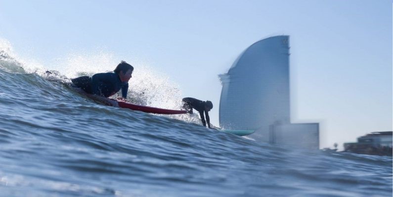 clases de surf barcelona