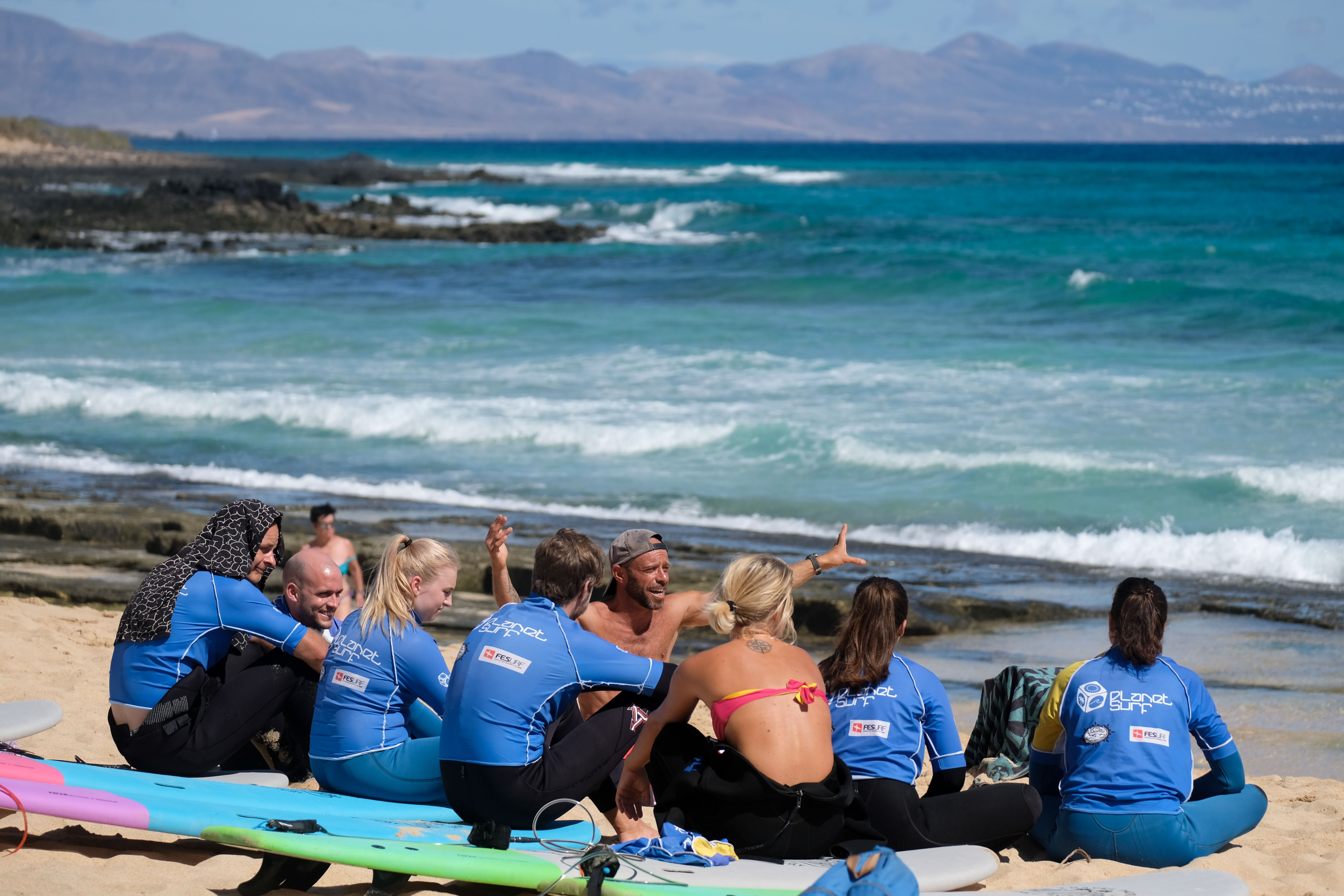 clases de surf lanzarote