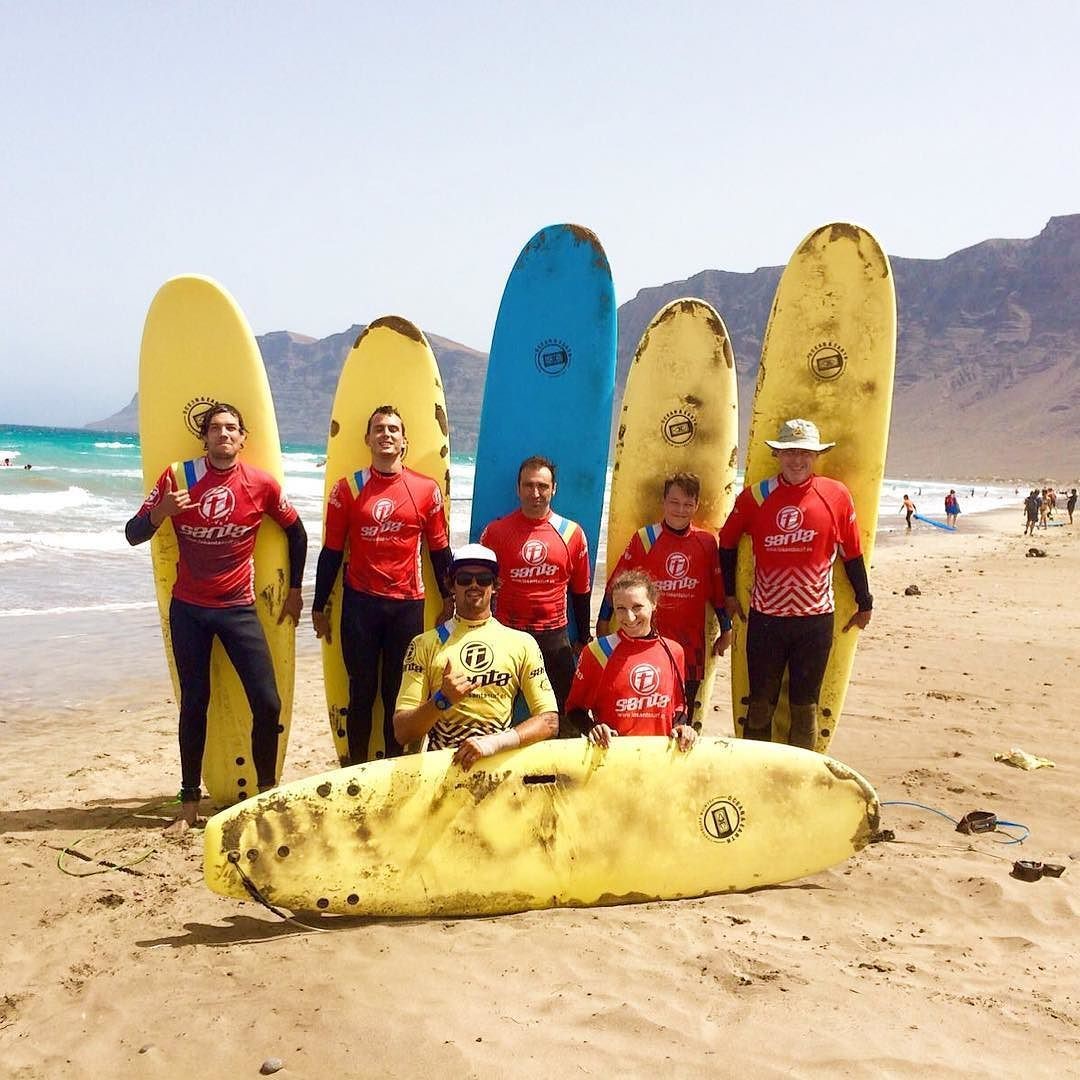 clases de surf lanzarote