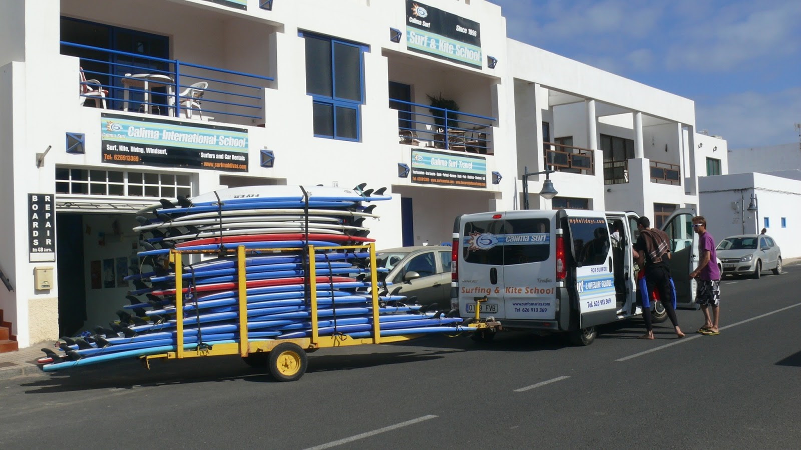 clases de surf lanzarote