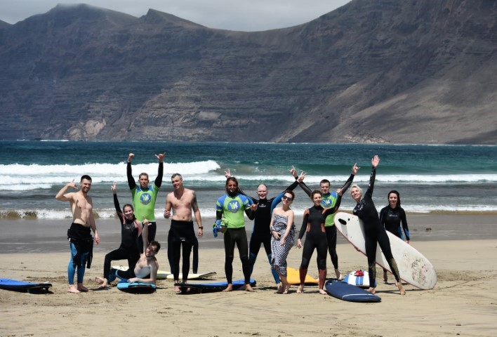 clases de surf lanzarote