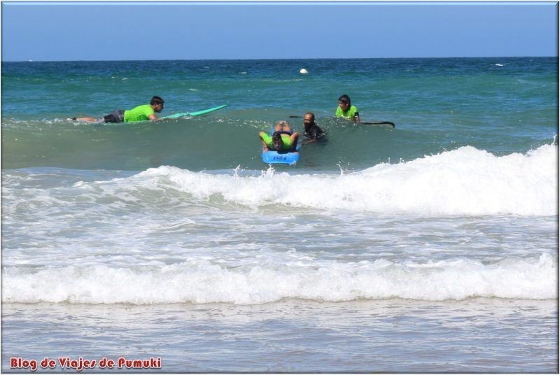 clases de surf el palmar