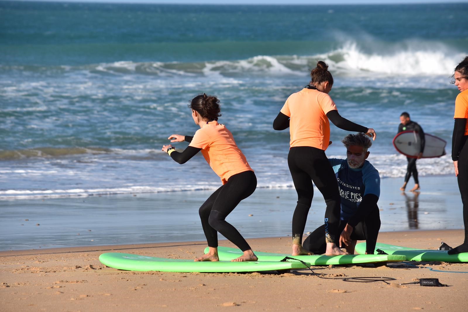 clases de surf el palmar