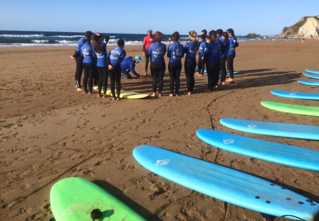 clases de surf pais vasco