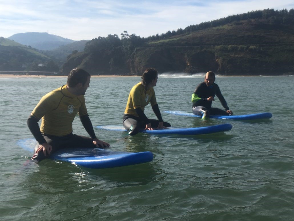 clases de surf pais vasco