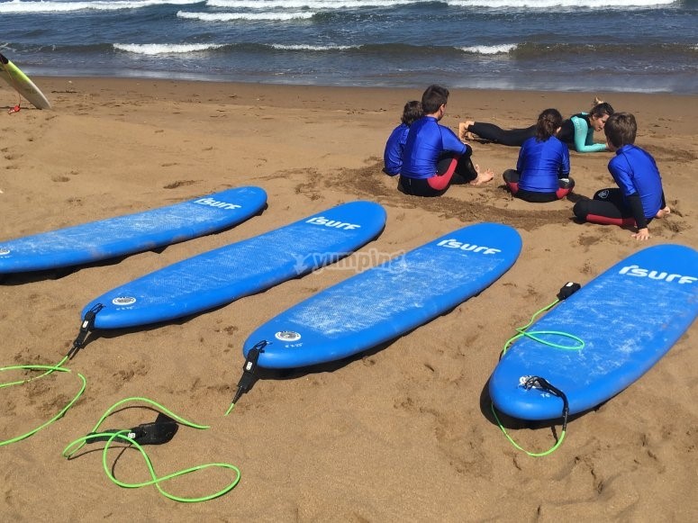 clases de surf pais vasco
