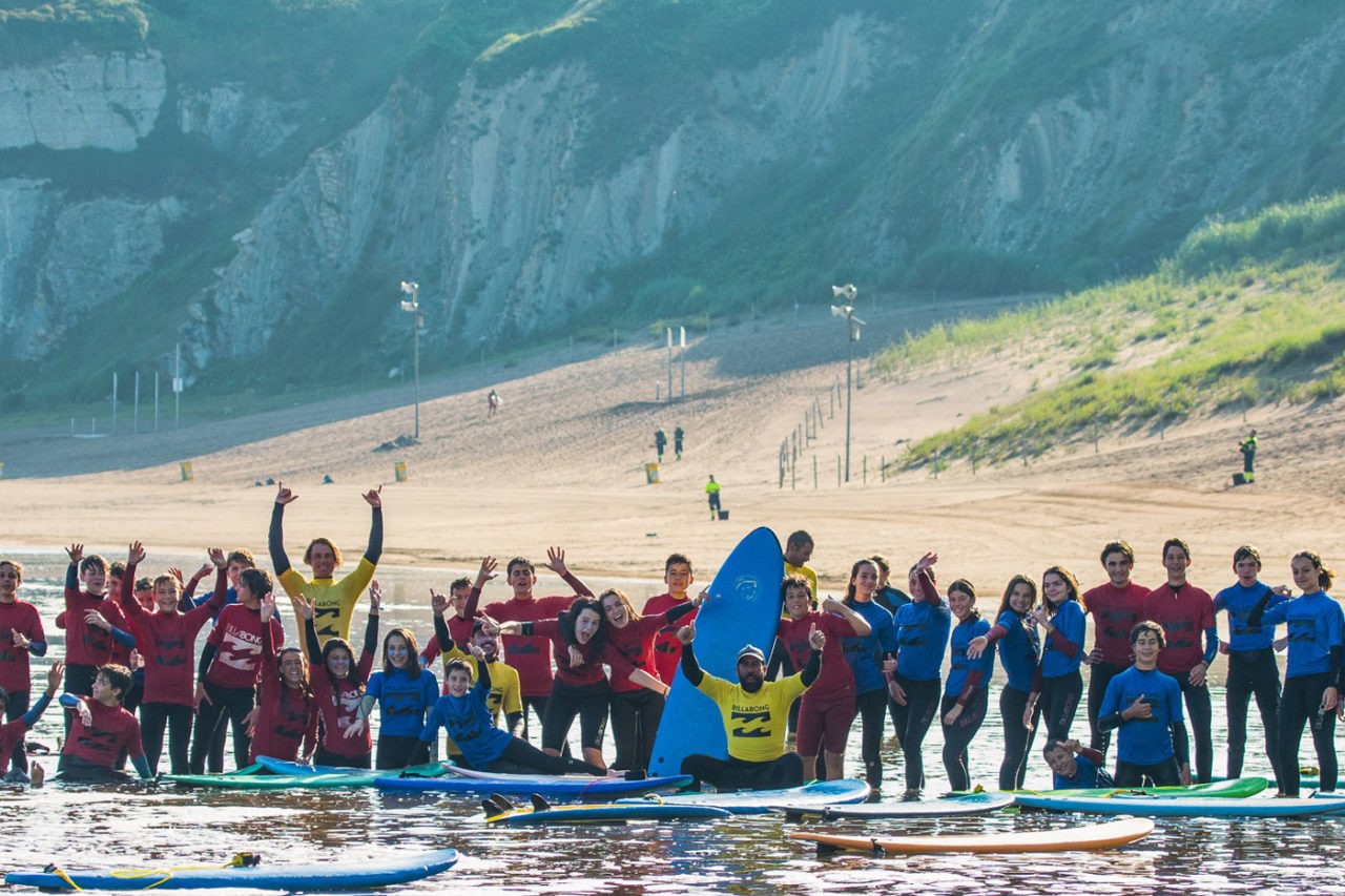clases de surf pais vasco