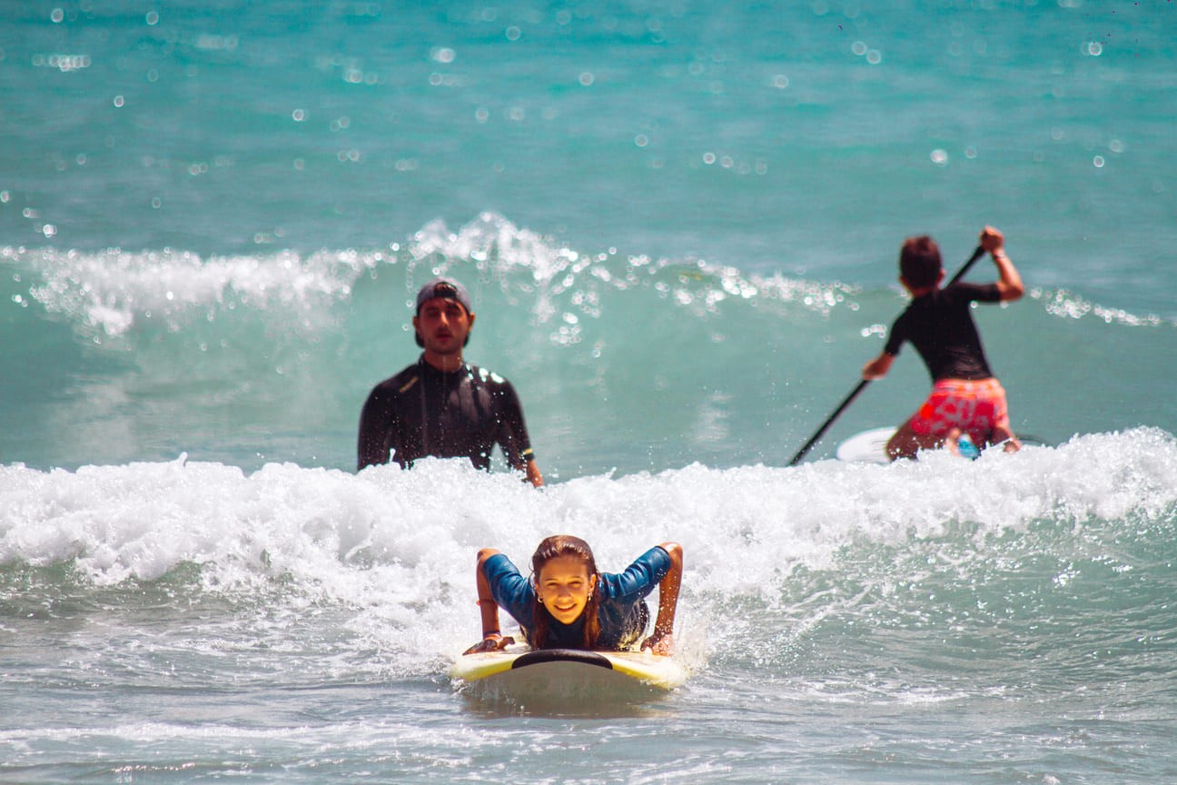 clases de surf precios