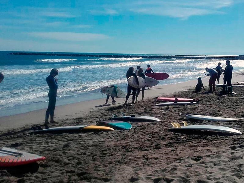 clases de surf precios