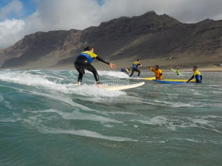 clases de surf gran canaria