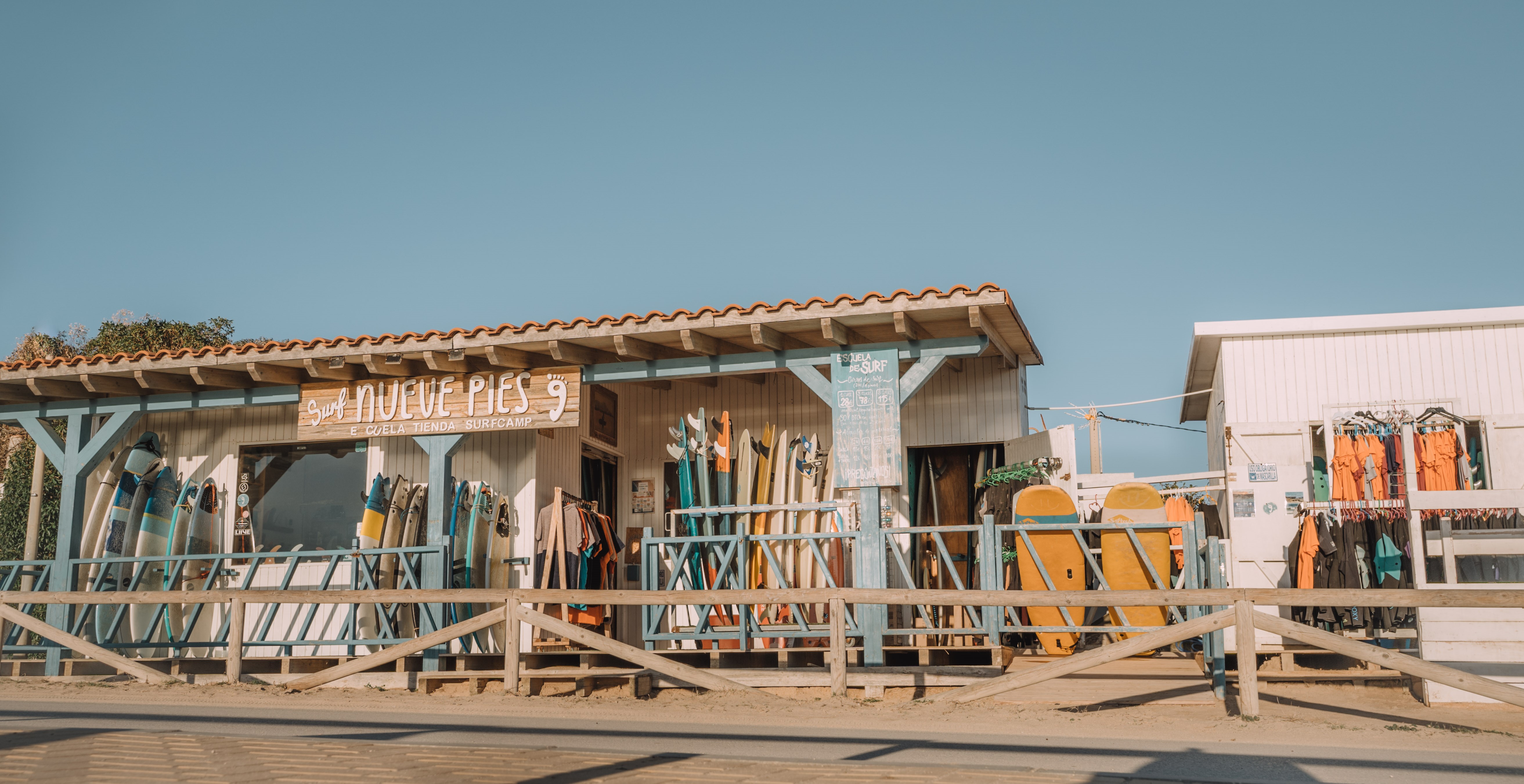 clases de surf el palmar