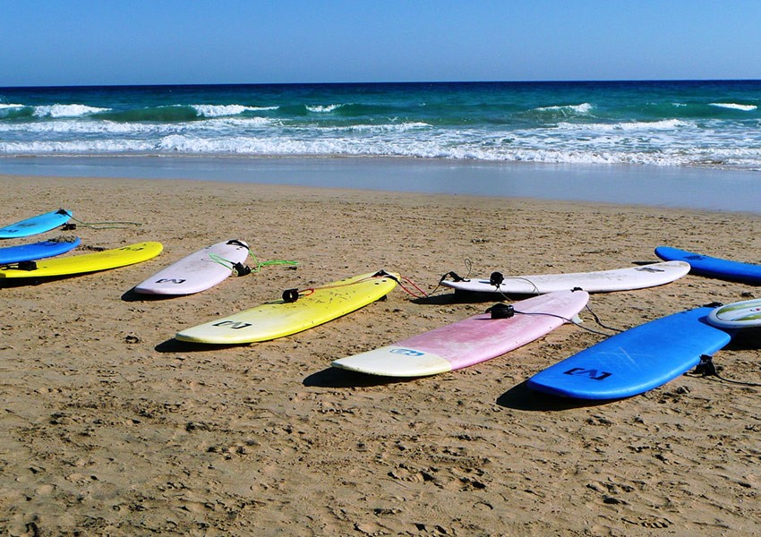 clases de surf el palmar