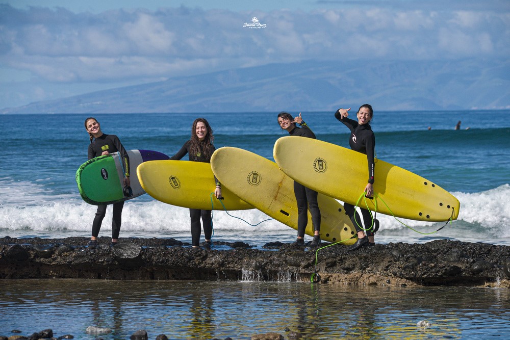 clases de surf tenerife