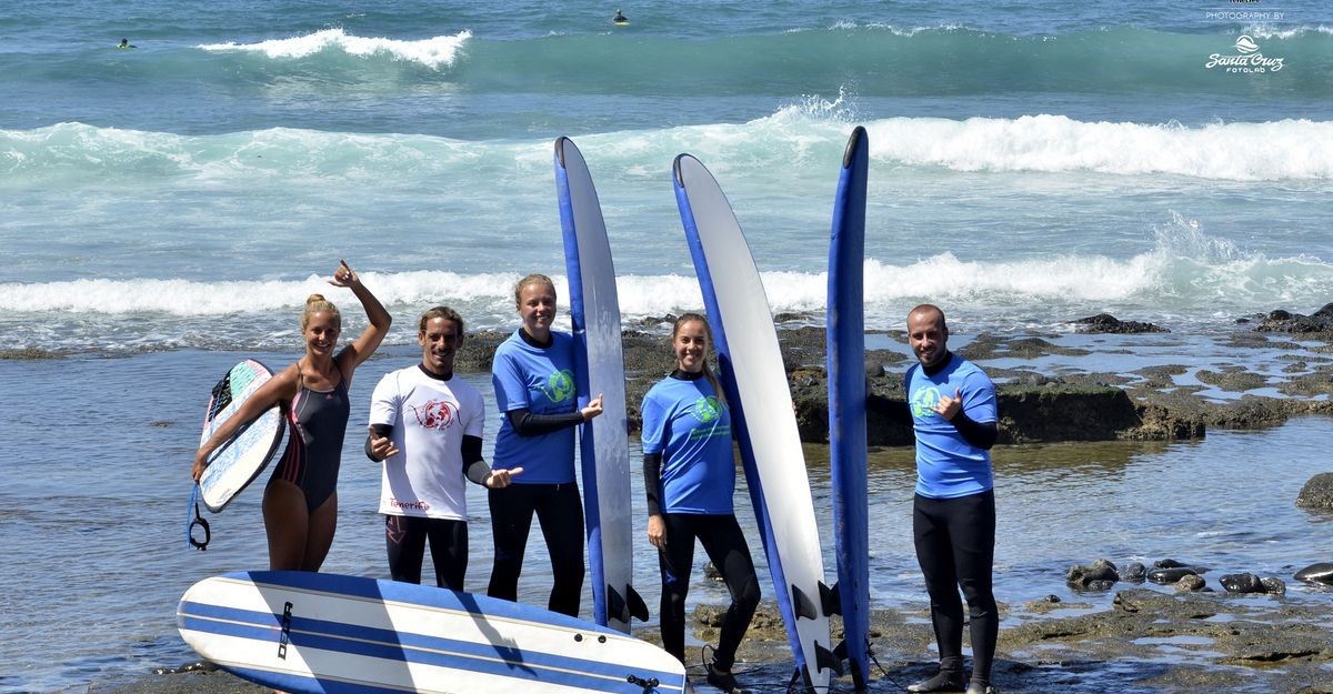 clases de surf tenerife