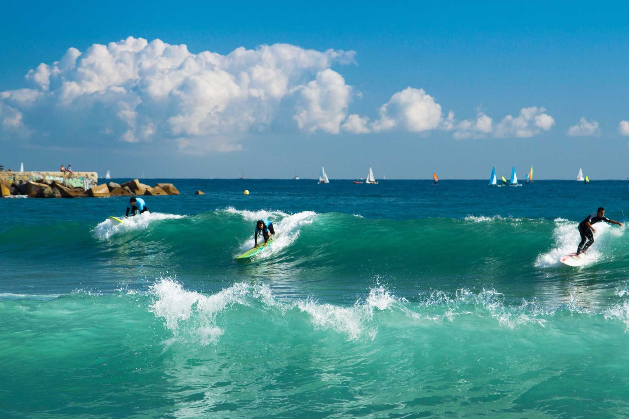 clases de surf barcelona