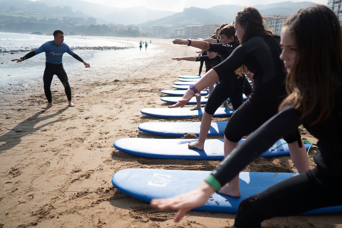 clases de surf pais vasco