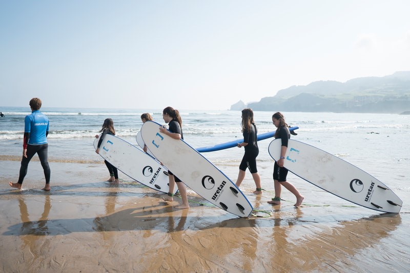 clases de surf pais vasco