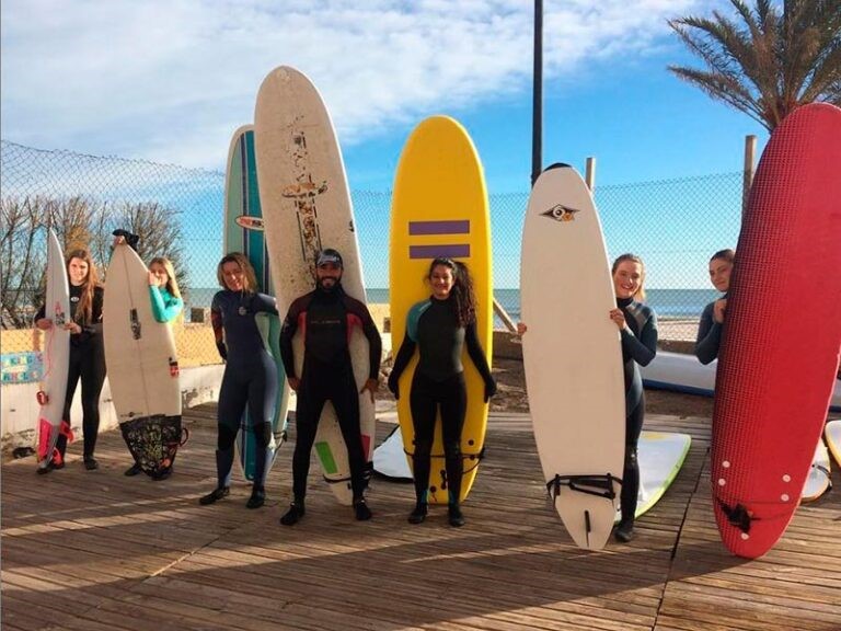 clases de surf valencia